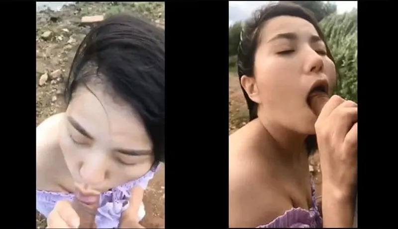 Con ghệ bj cho con ghệ bên bờ sông