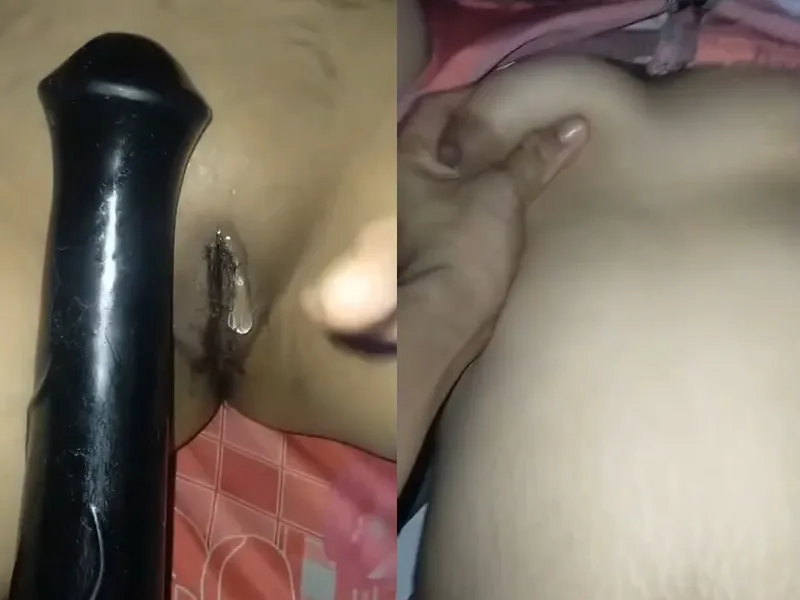 Gấu xinh tươi vú to bím múp móc lồn bằng sextoy cực sướng